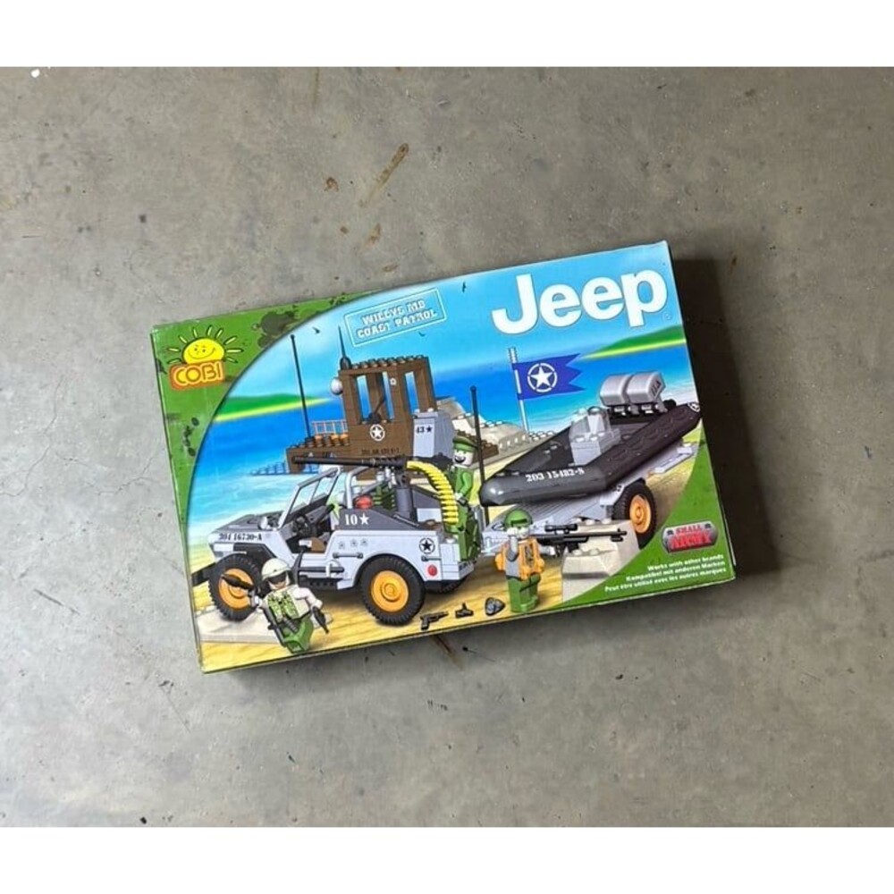 Brand New Sealed Cobi Jeep 24251 Willy MD Coast Patrol Building Set 2012 Rare